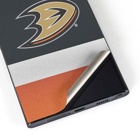 NHL Anaheim Ducks Jersey Galaxy S25 Ultra Skin